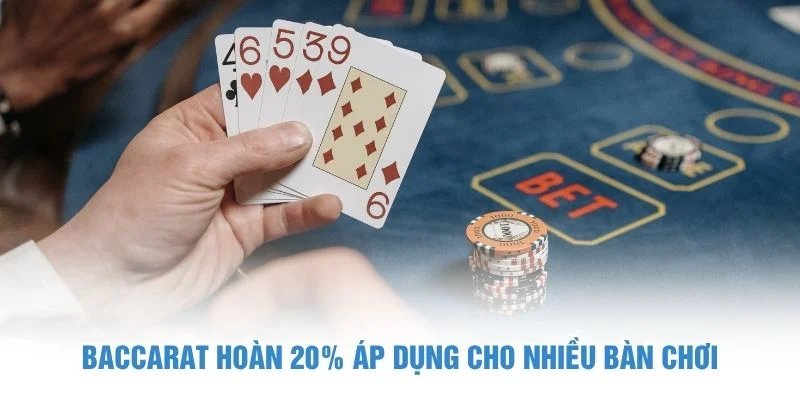 Baccarat hoàn 20%
