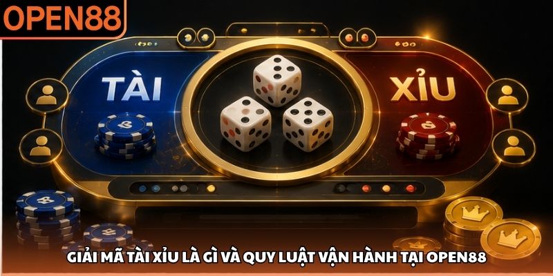 Giải mã tài xỉu là gì và quy luật vận hành tại OPEN88 tài xỉu là gì