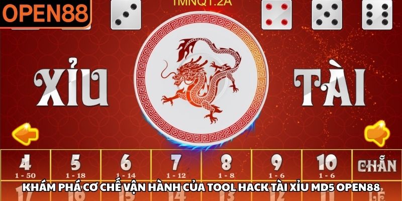Khám phá cơ chế vận hành của tool hack tài xỉu MD5 OPEN88 tool hack tài xỉu md5