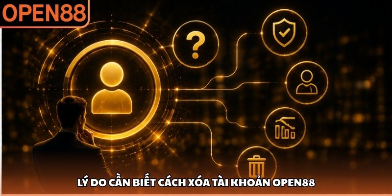 Lý do cần biết cách xóa tài khoản OPEN88 Cách Xóa Tài Khoản OPEN88